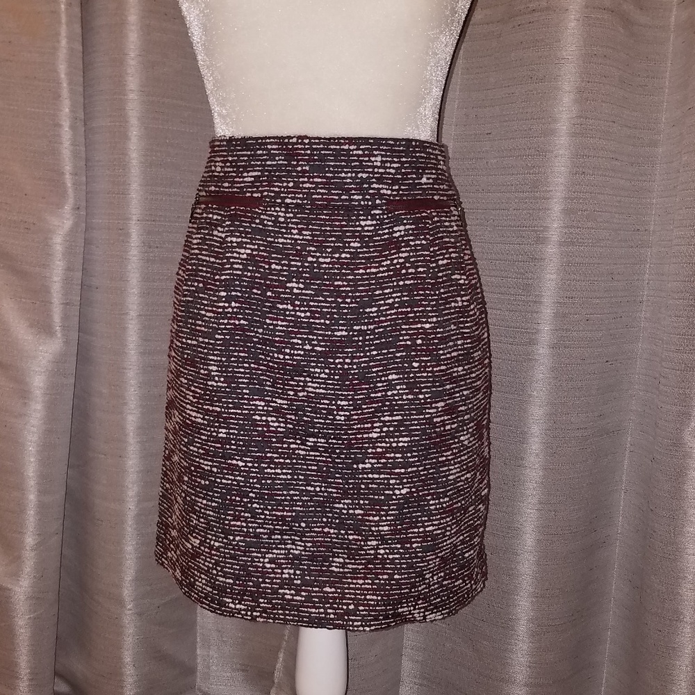 Ann Taylor Textured Skirt